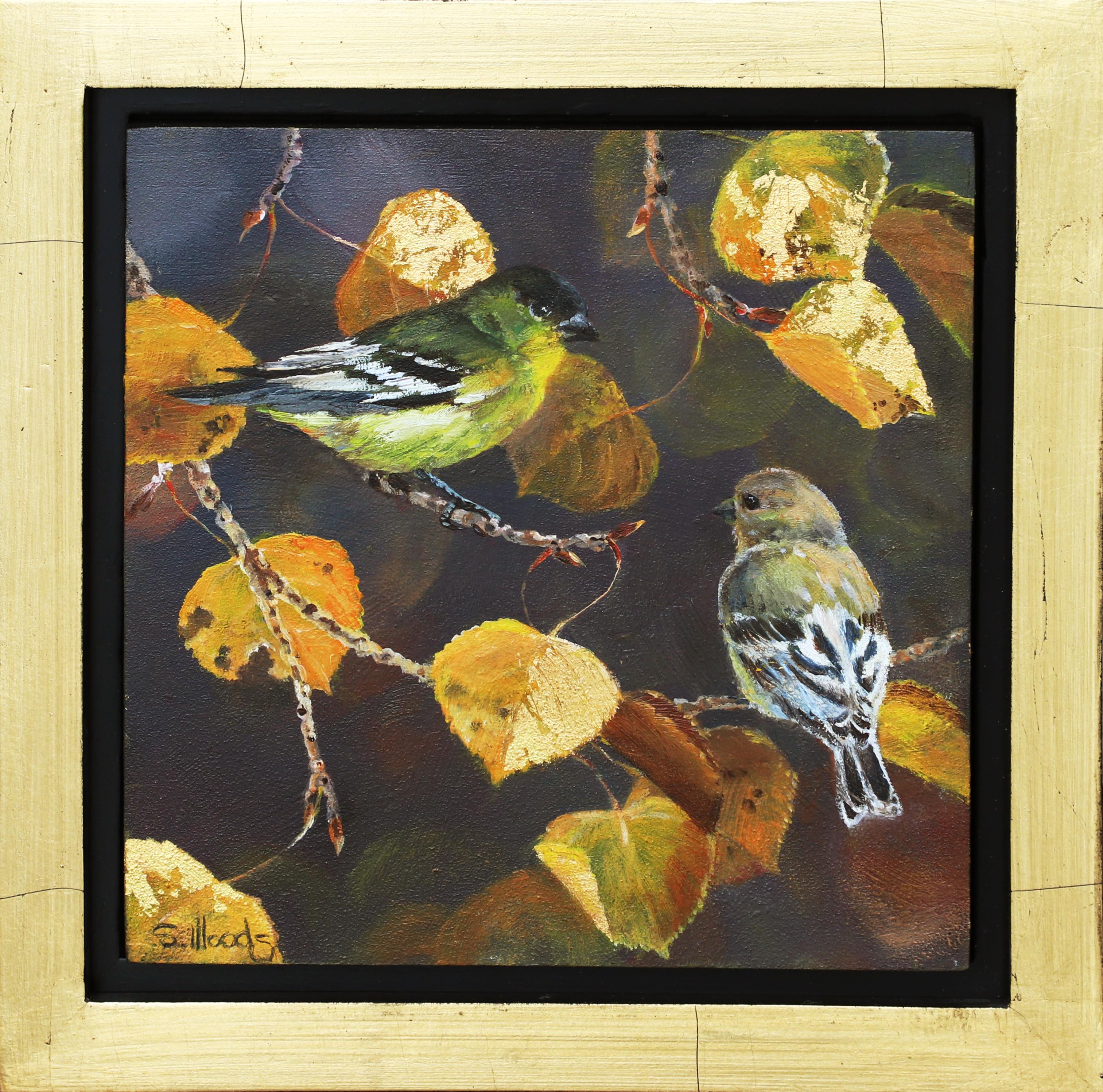 Sarah Woods Animal Painting – Wenn die Farbe zu verblassen beginnt