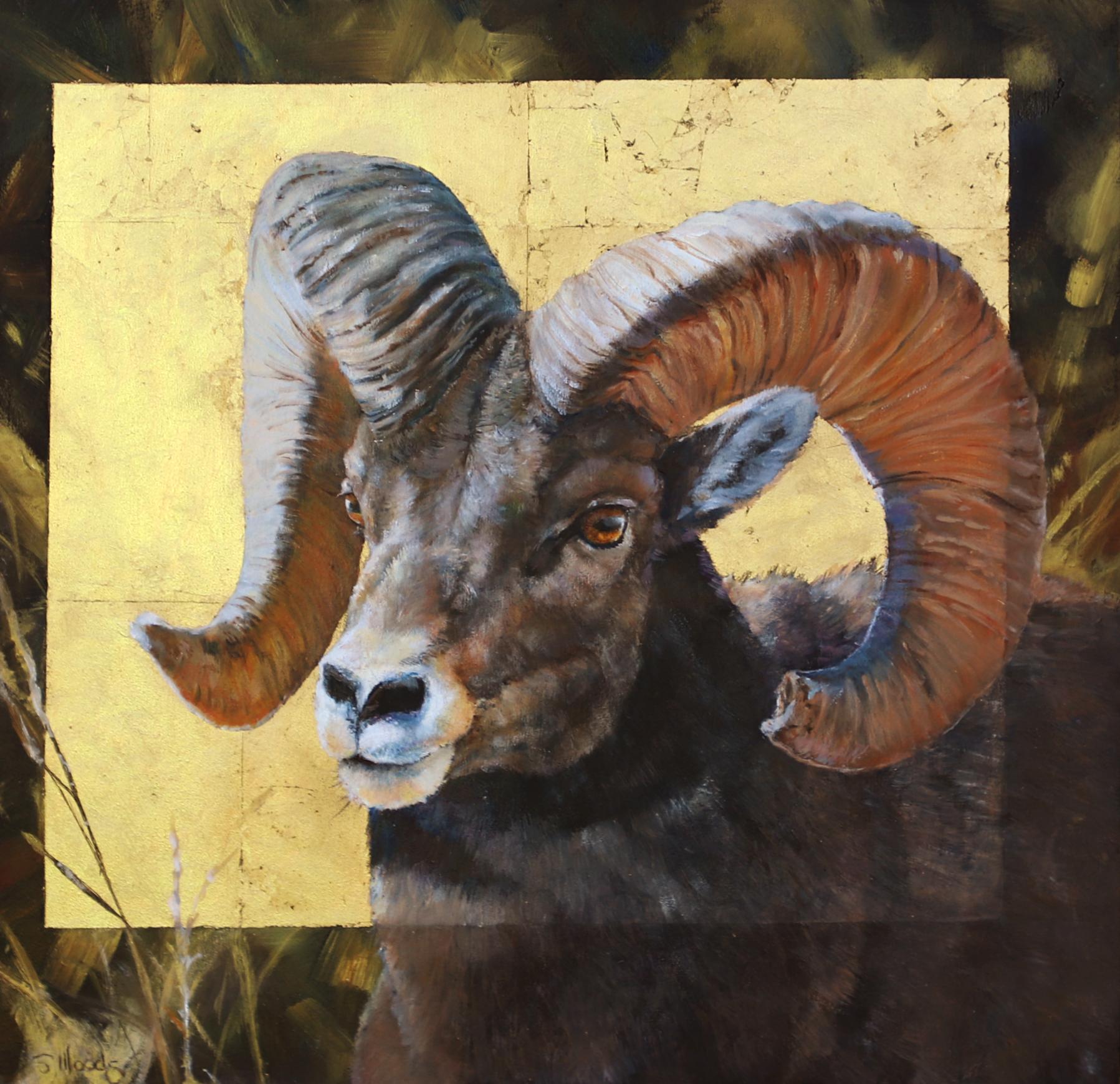 Ram Tough - Realist Painting by Sarah Woods