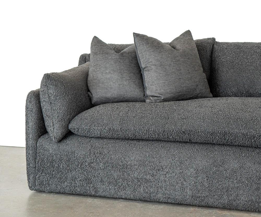 Canadian Saramony Sofa Bed in Grey Shearling