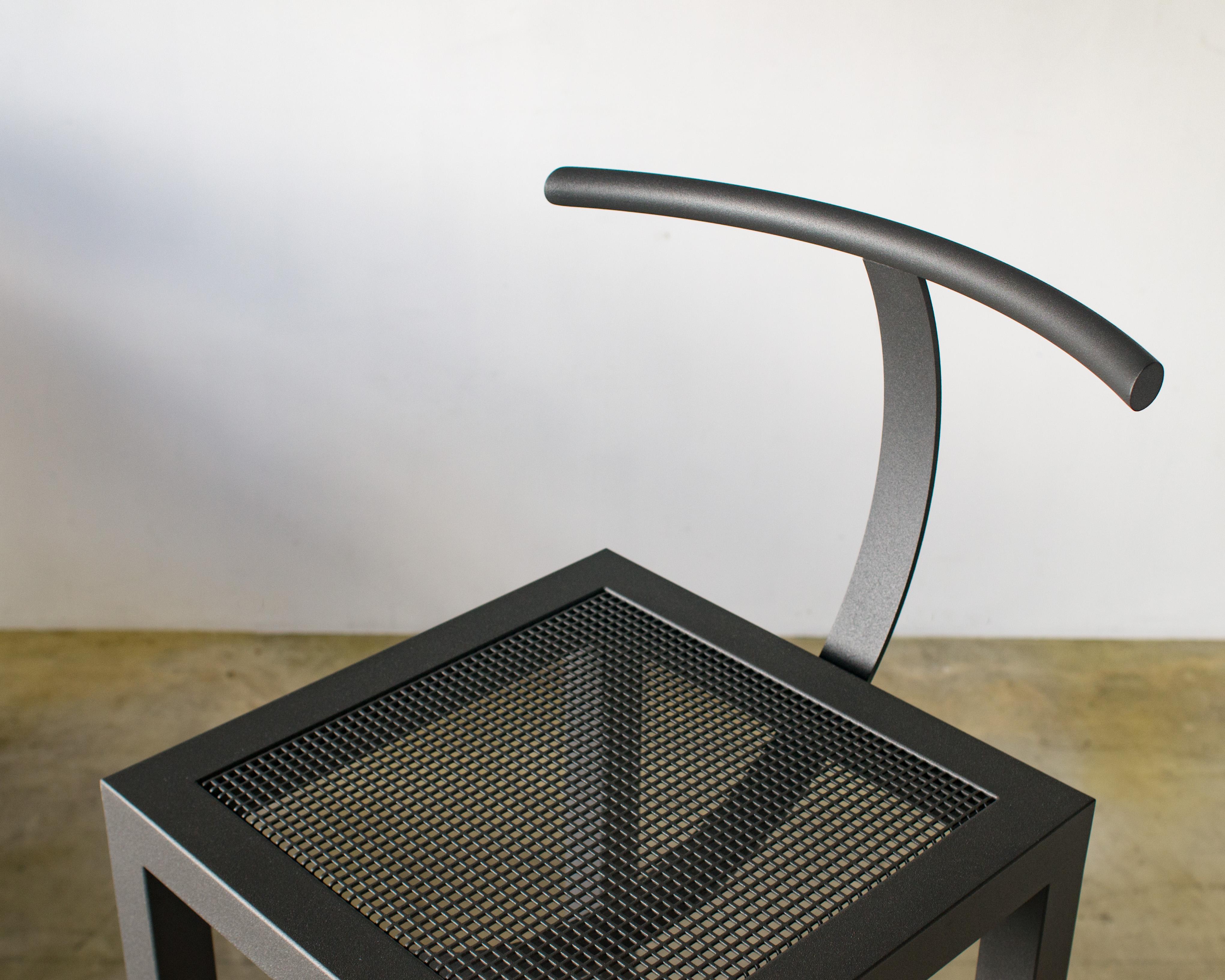 Steel Sarapis Philippe Starck Chair Postmodern Minimal in Stock