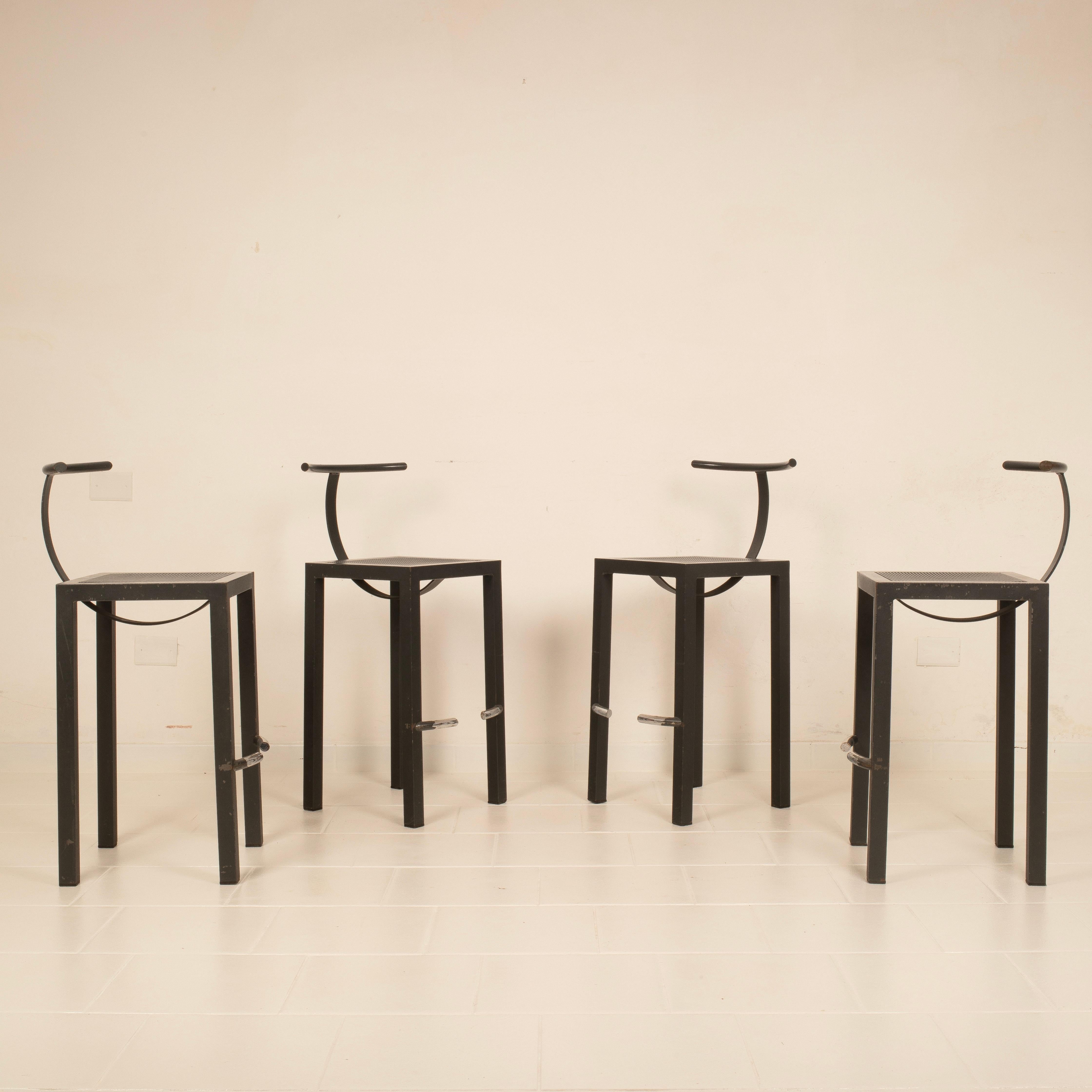 Italian Sarapis Stools by Philippe Starck for Driade For Sale
