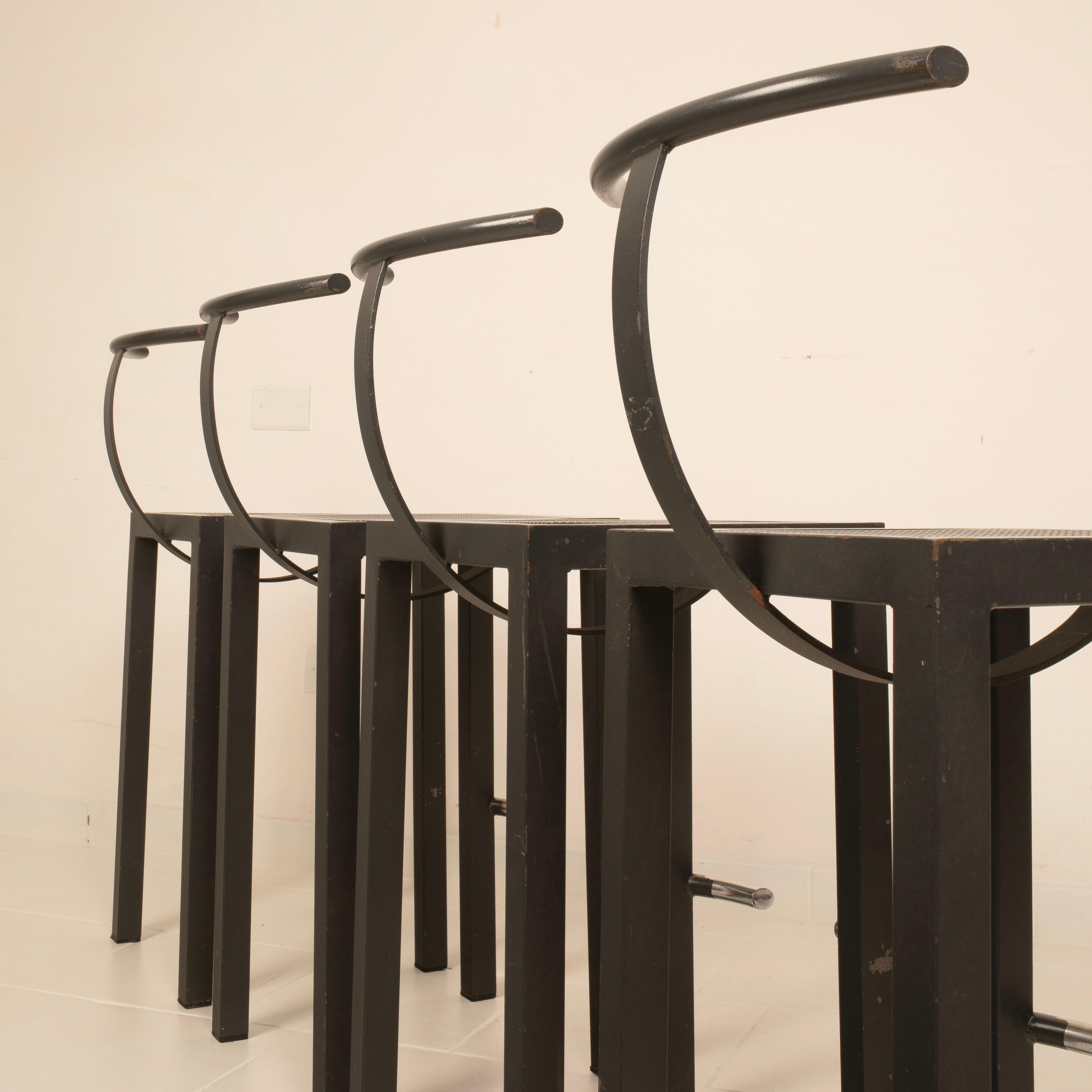 Sarapis Stools by Philippe Starck for Driade Set of 2 For Sale 6