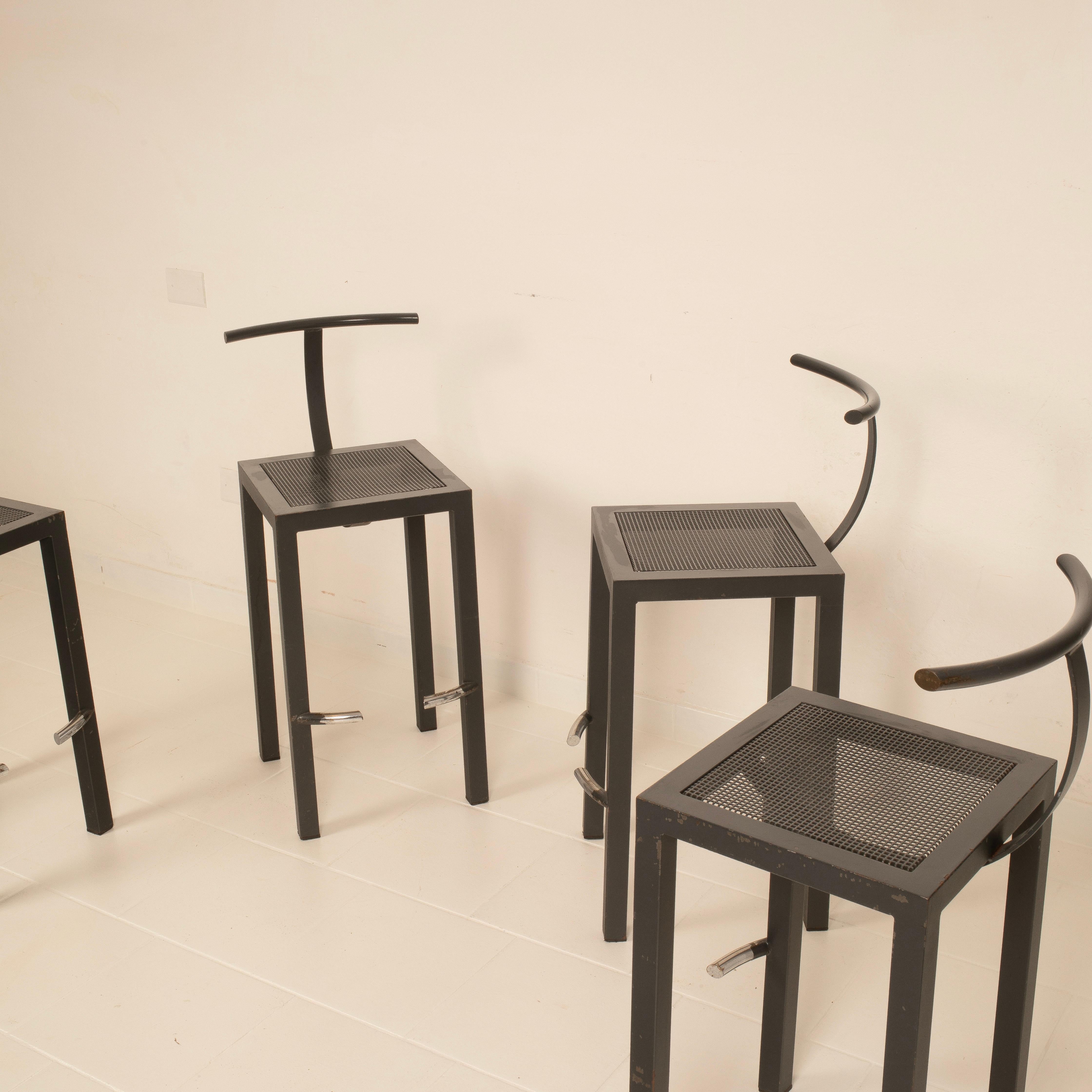 Sarapis Hocker von Philippe Starck für Driade 2er-Set im Zustand „Gut“ im Angebot in Conversano, IT