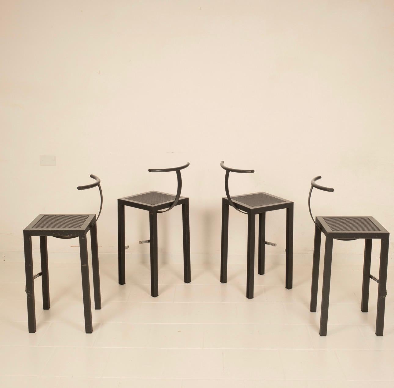 Sarapis Hocker von Philippe Starck für Driade 2er-Set (Late 20th Century) im Angebot