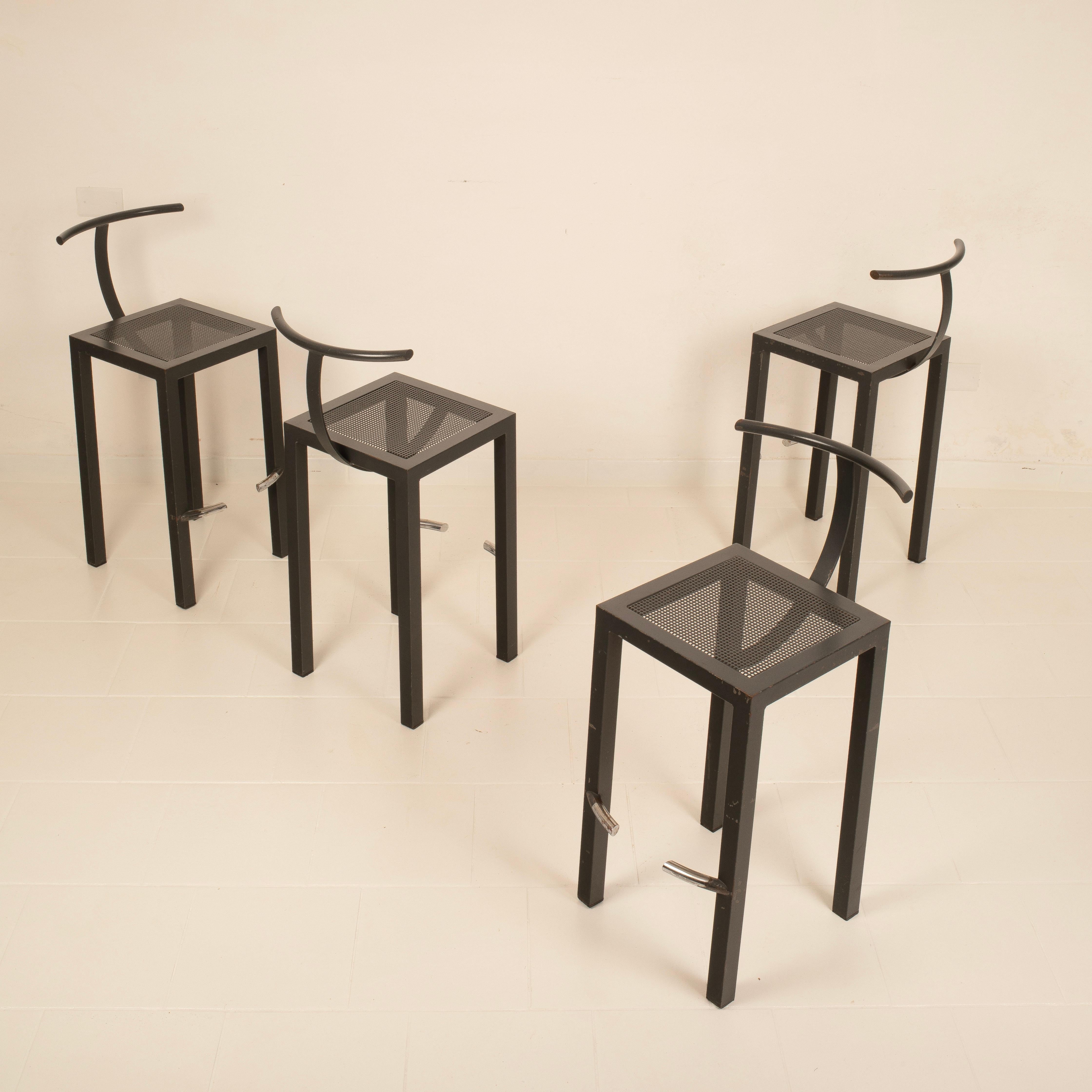 Sarapis Stools by Philippe Starck for Driade Set of 2 For Sale 1