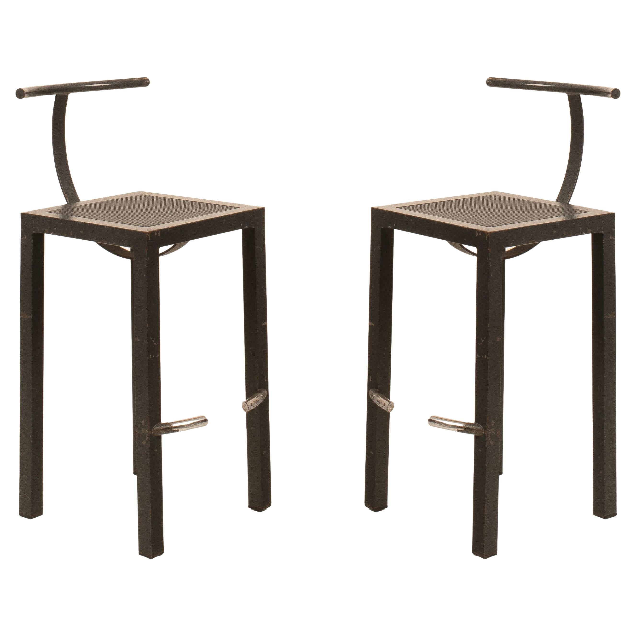 Sarapis Hocker von Philippe Starck für Driade 2er-Set im Angebot