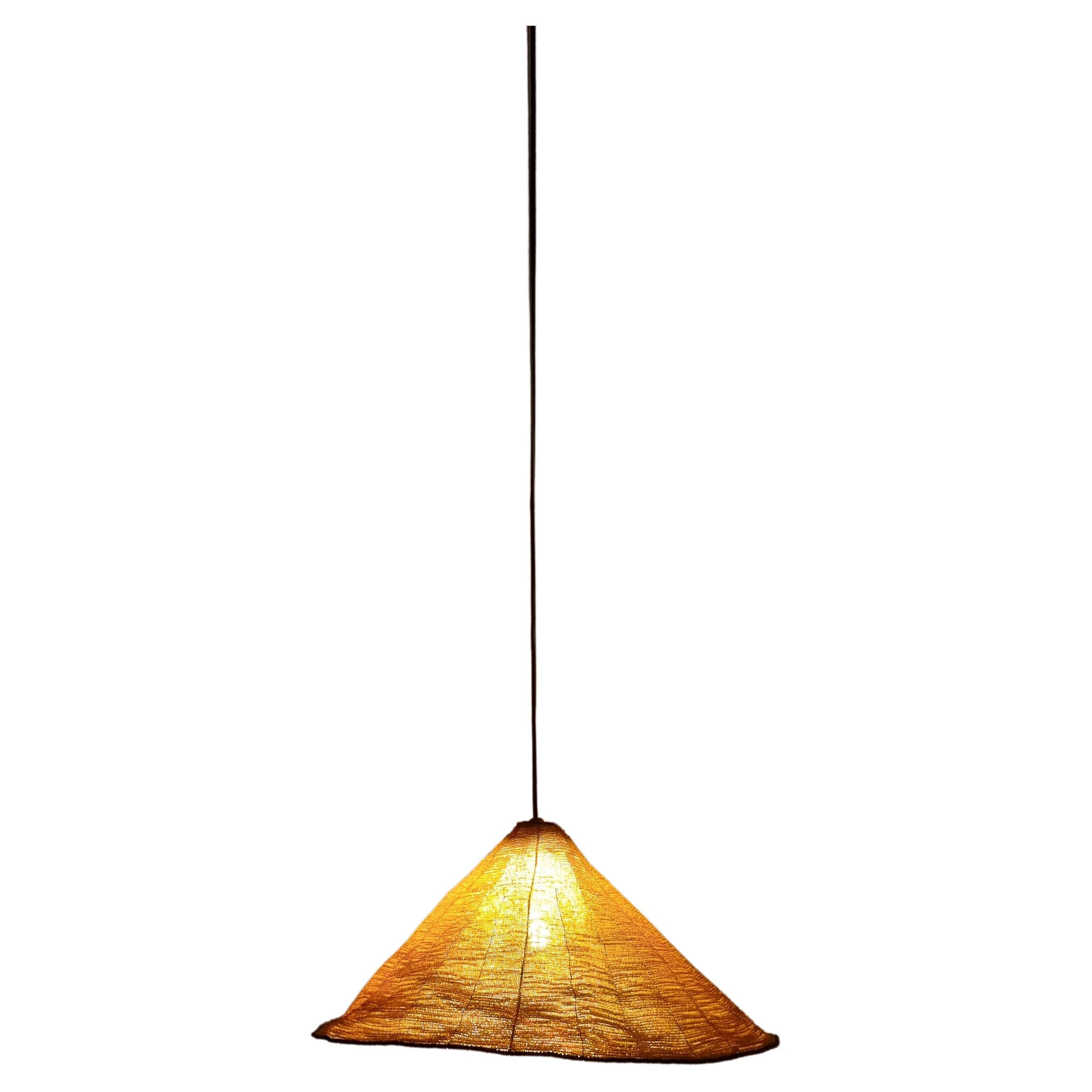 Sarasar ceiling lamp by Robero Pamio and Renato Toso for Leucos 1975 For Sale