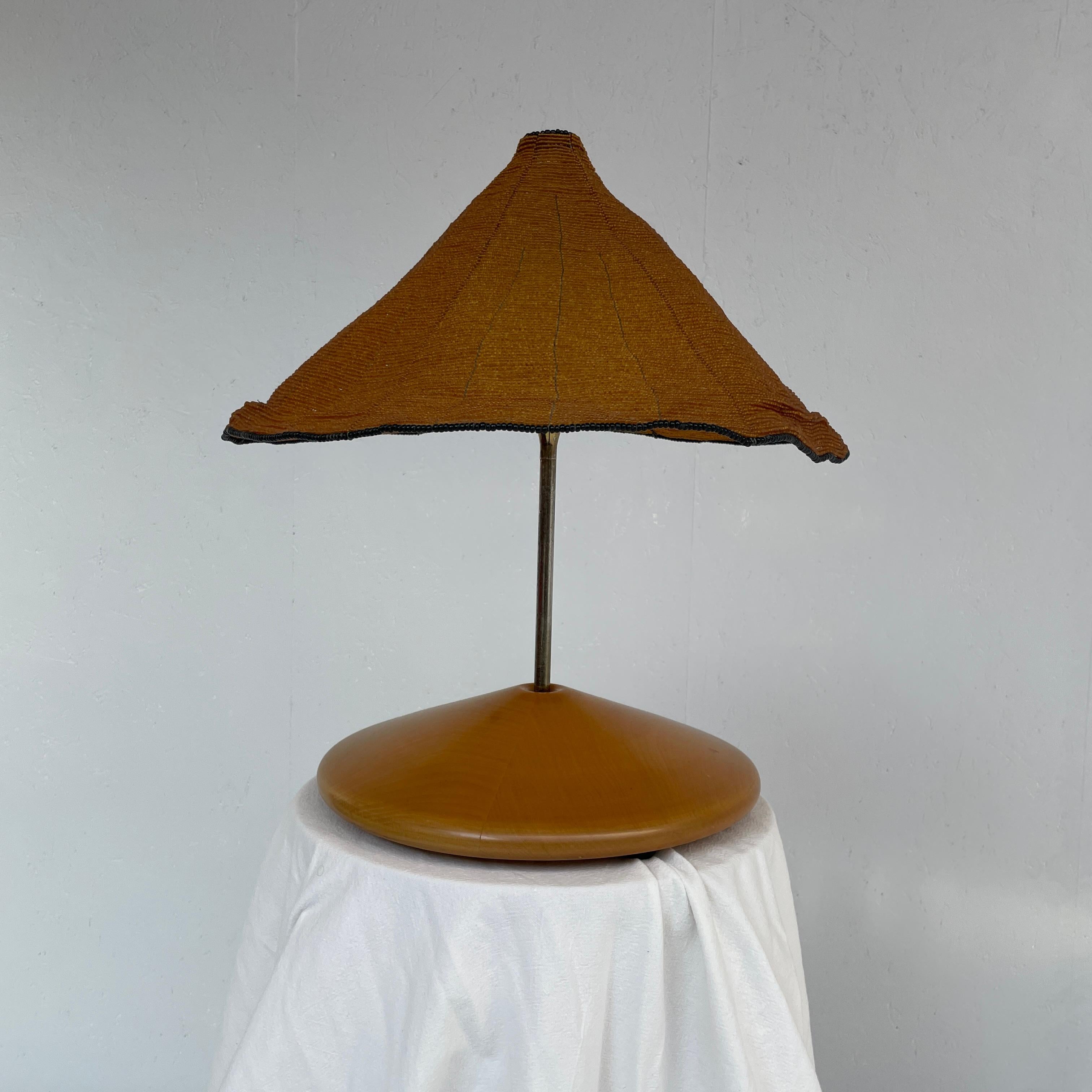 Hand-Crafted Sarasar Table Lamp by Roberto Pamio and Renato Toso for Leucos (1975) For Sale