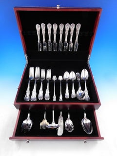 Saratoga von Tiffany & Co. Sterling Silber Besteck Set für 8 Personen 54 Teile