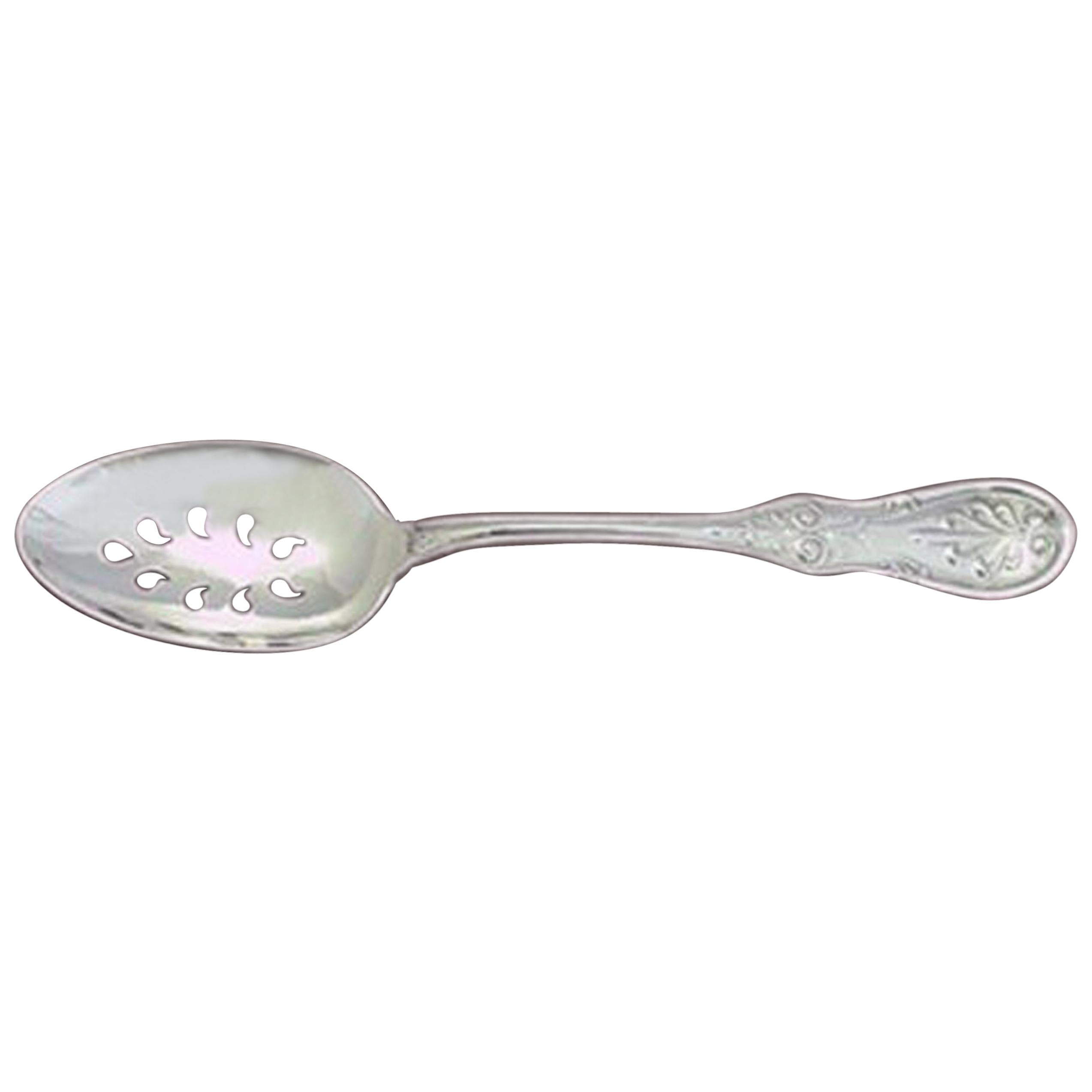 Buttercup by Gorham Sterling Silver Serving Spoon Pierced 9-Hole Custom 8 1/2 