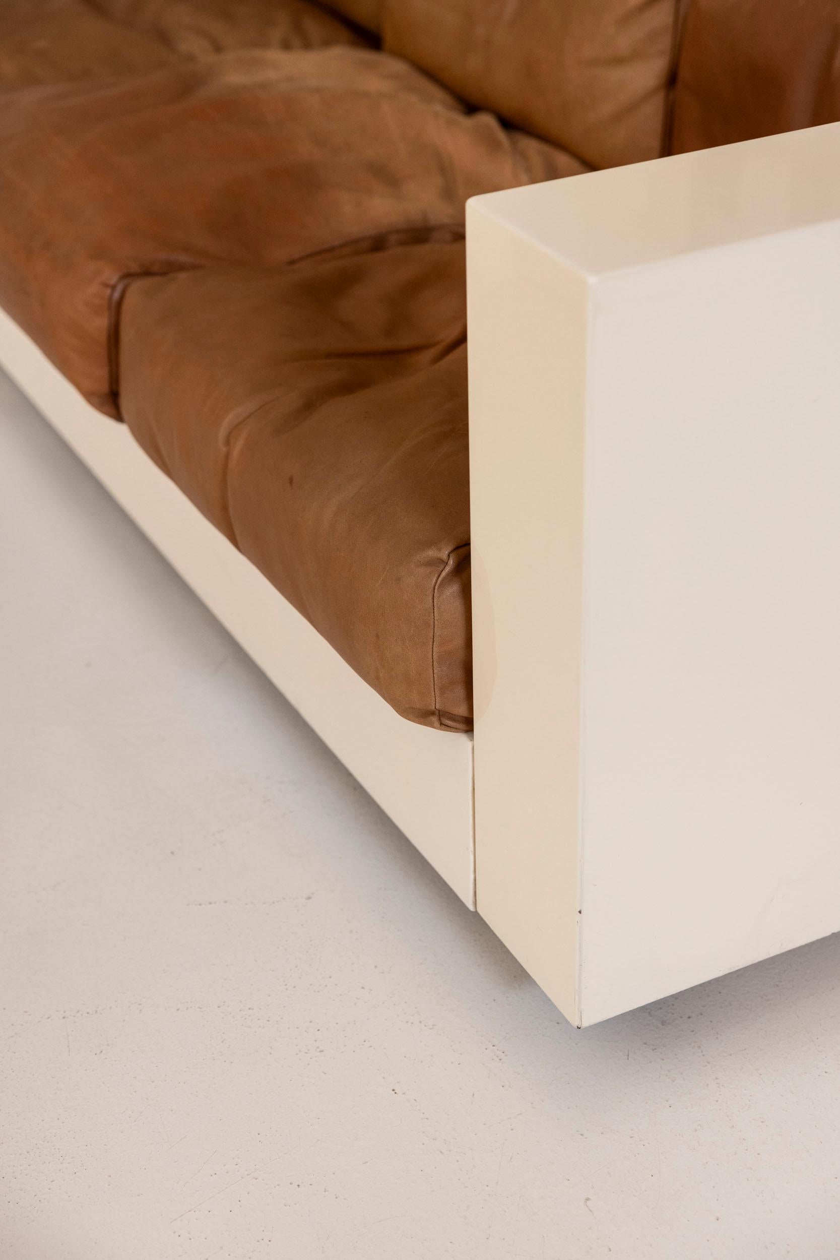 Saratoga living room set designed by Massimo and Lella Vignelli for Poltronova In Good Condition In Piacenza, Italy