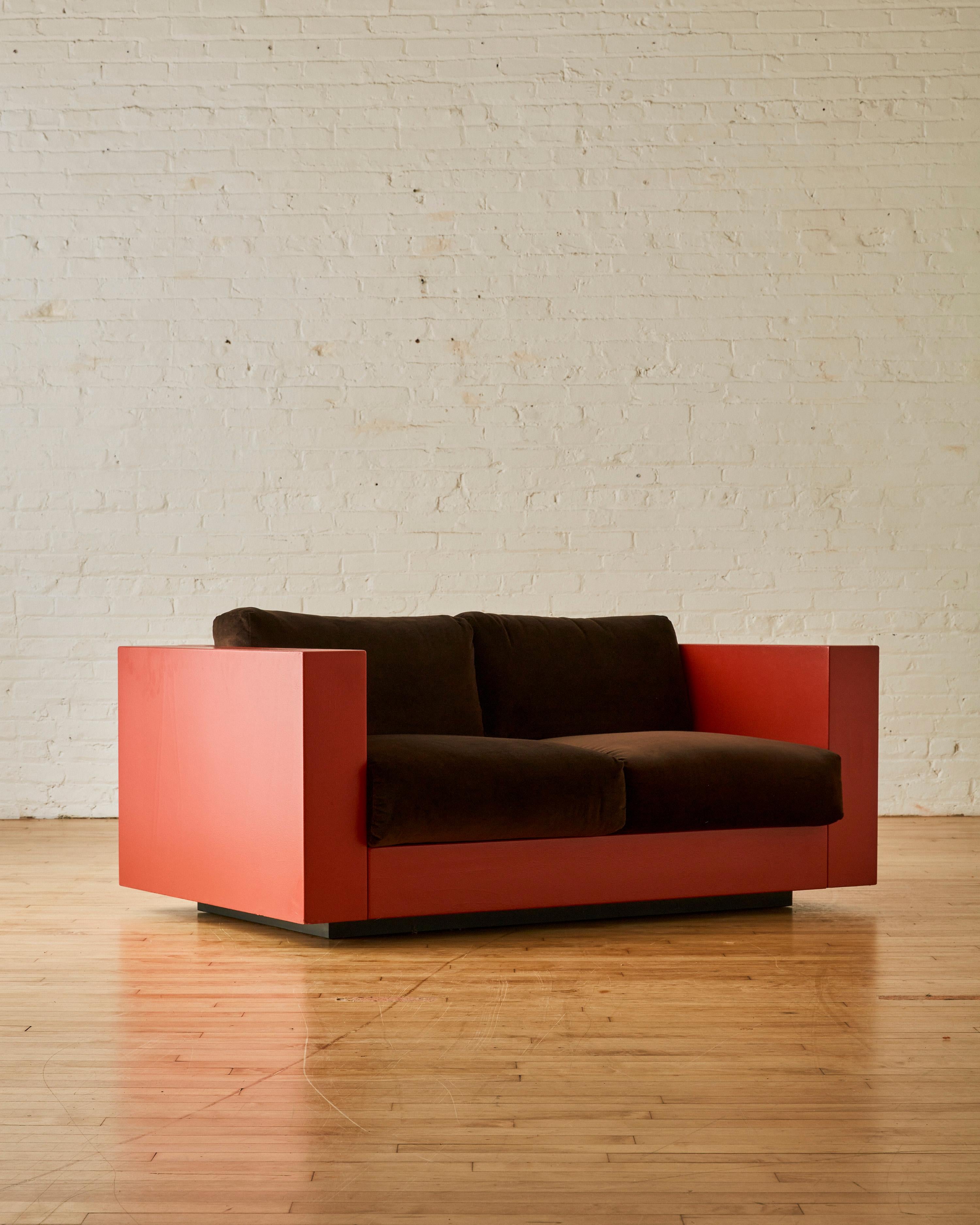 Fauteuil Saratoga conçu par Lela et Massimo Vignelli par Poltronova Bon état - En vente à Long Island City, NY