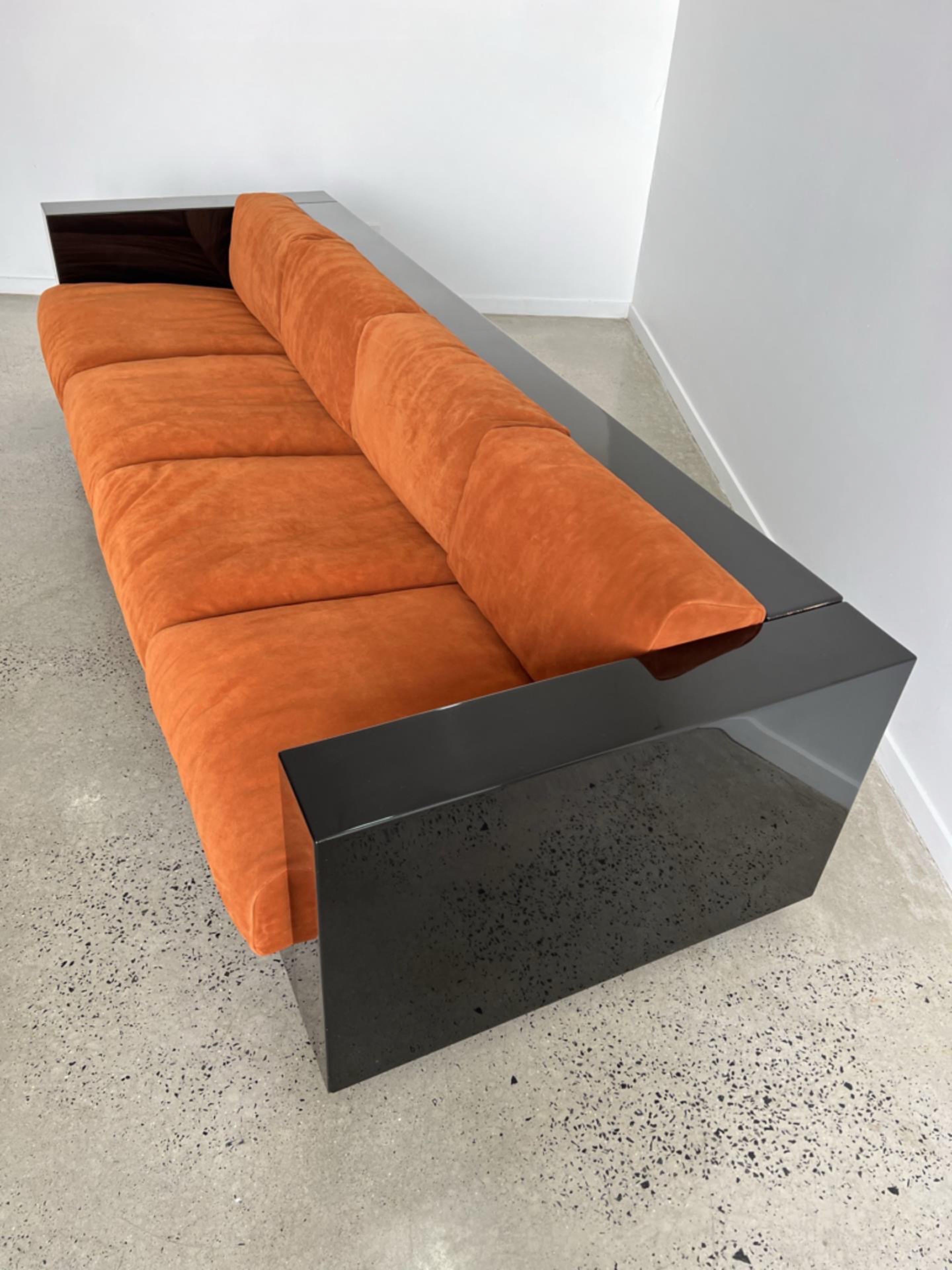 Saratoga Sofa by Massimo and Lella Vignelli for Poltronova 1970s 5