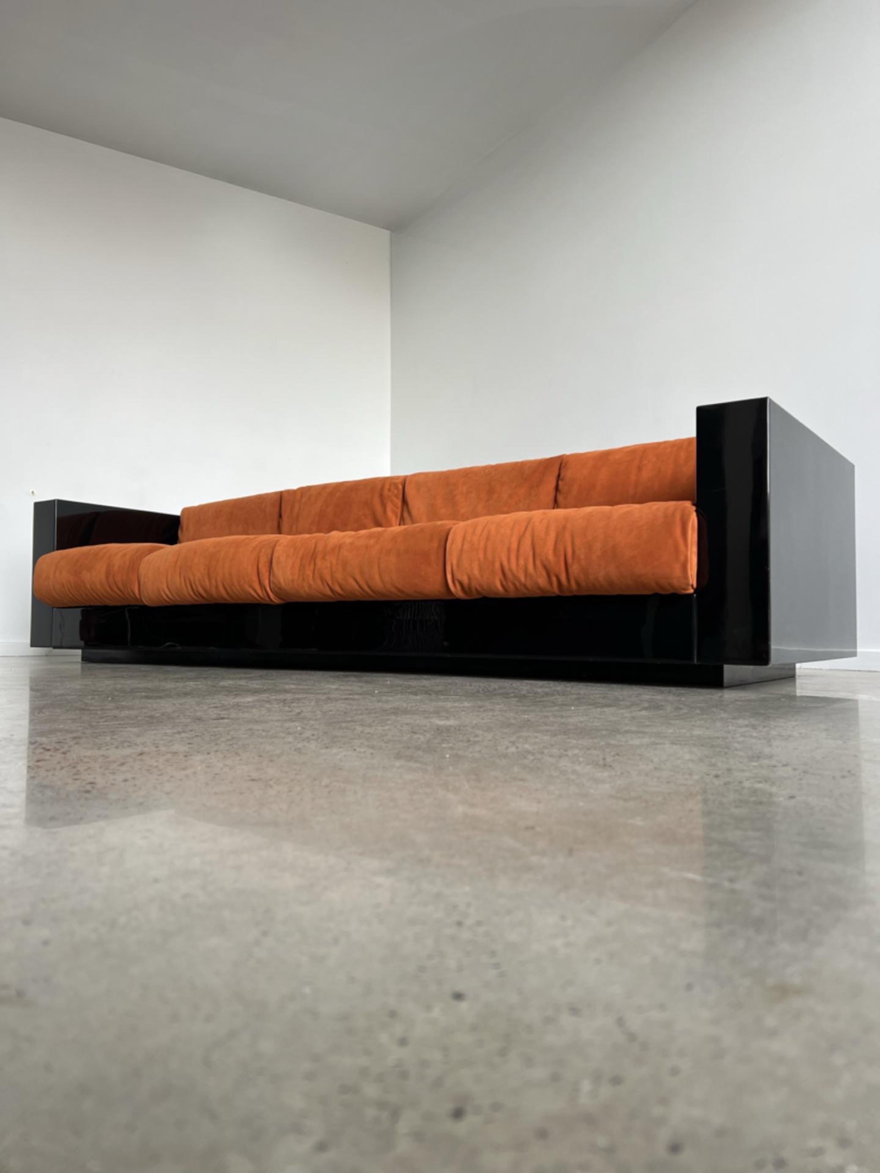 Saratoga Sofa by Massimo and Lella Vignelli for Poltronova 1970s 6