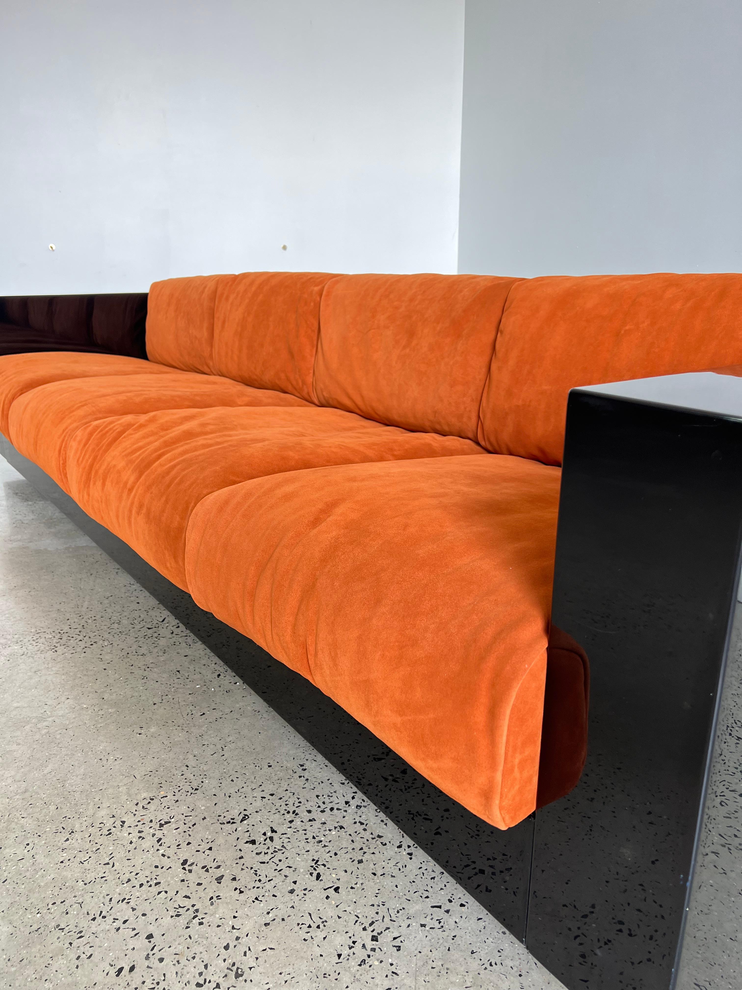 Italian Saratoga Sofa by Massimo and Lella Vignelli for Poltronova 1970s