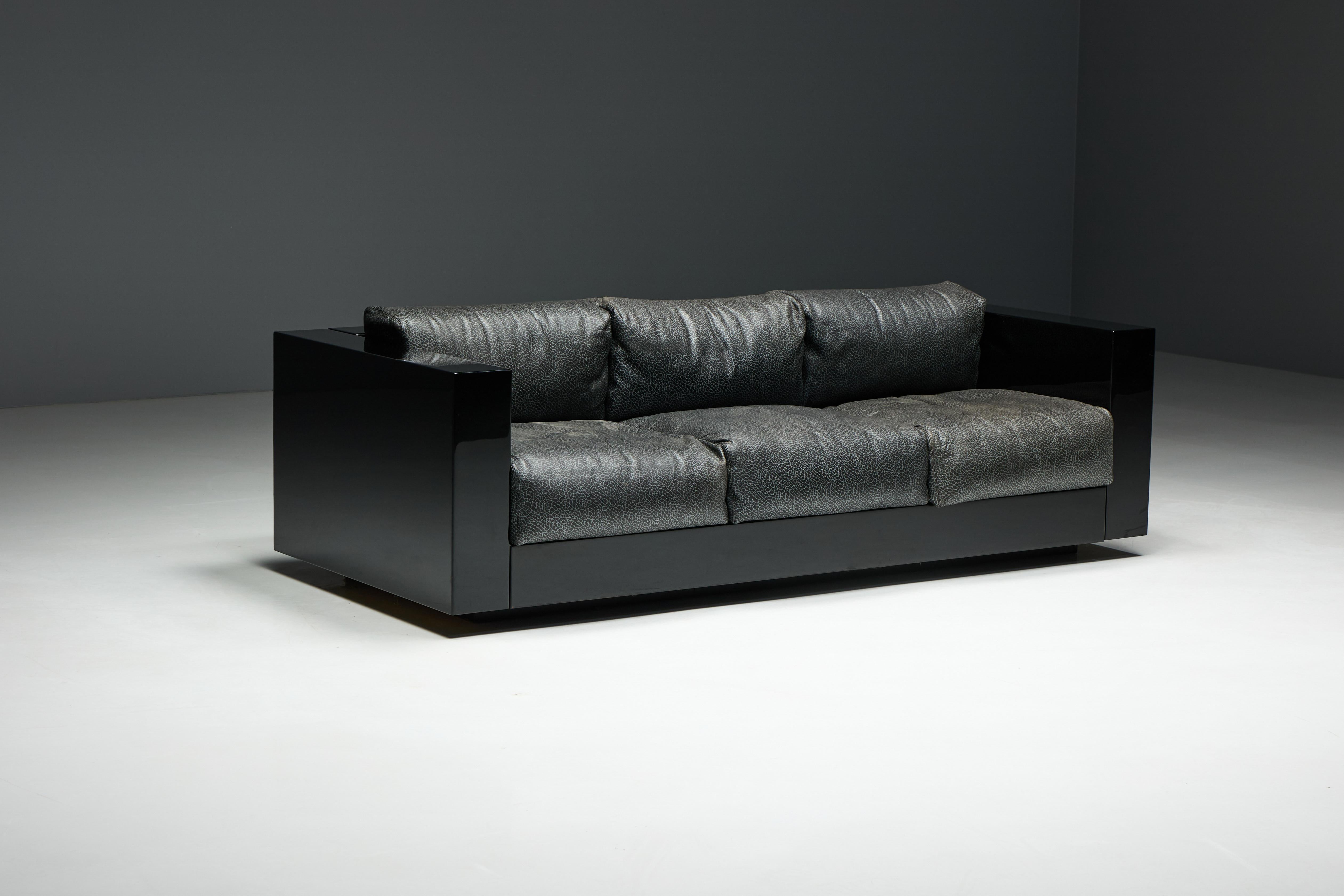 Milieu du XXe siècle Canapé Saratoga de Vignelli pour Poltronova, Italie, 1964 en vente