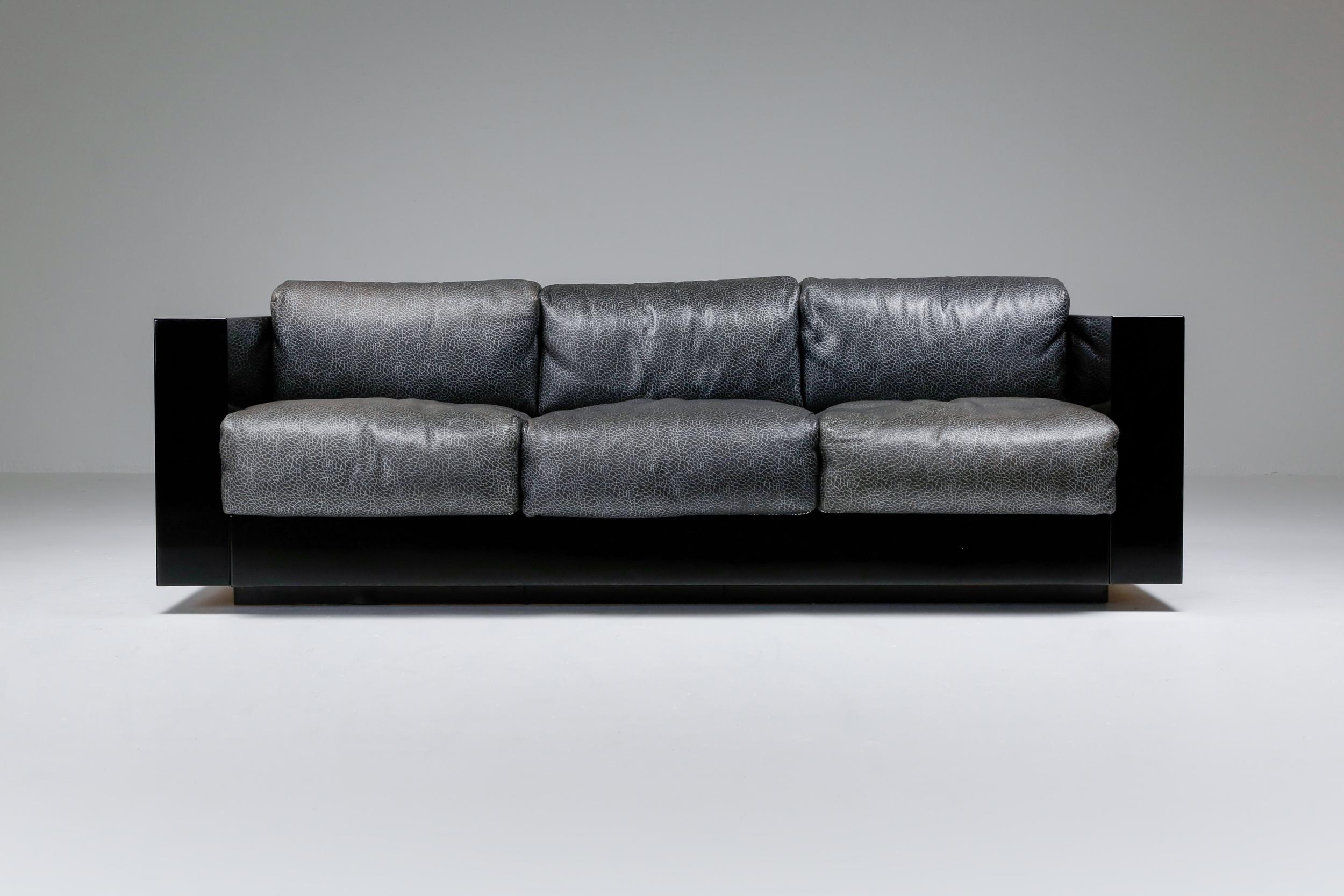 Saratoga Sofa by Vignelli for Poltronova, Italy, 1964 In Good Condition For Sale In Antwerp, BE