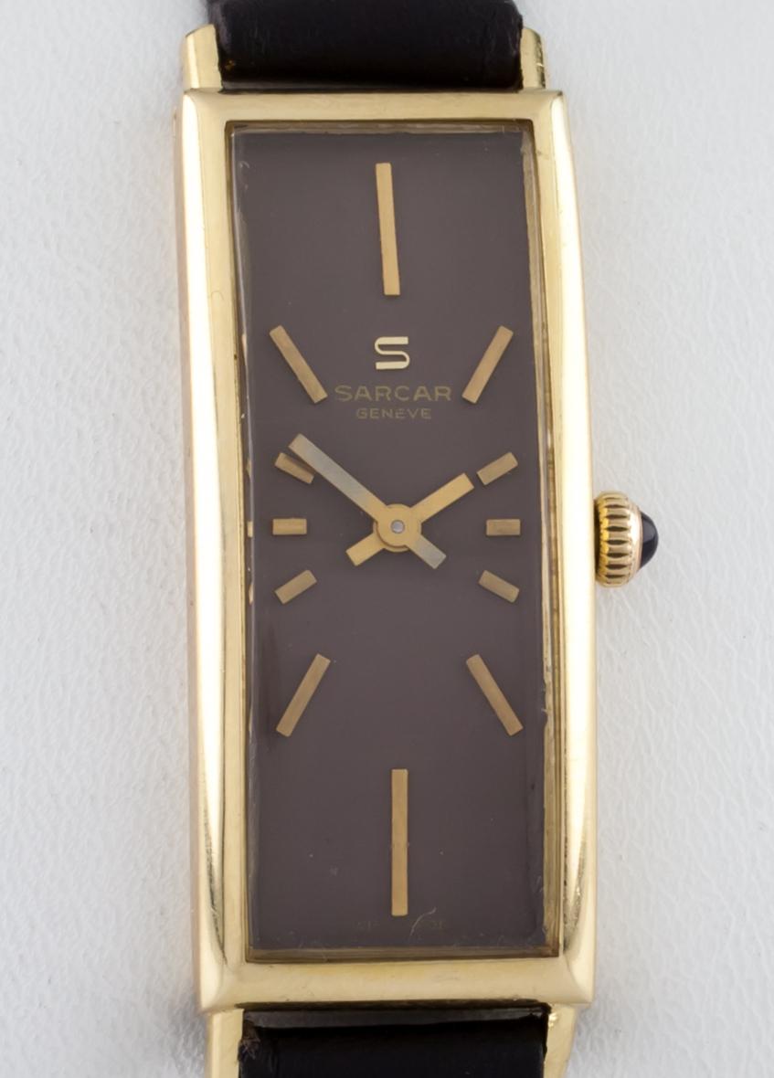 sarcar 18k gold watch