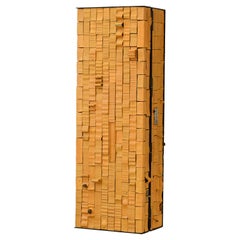 Sarcophagus, Large Stoneware Wall Hung Ceramic Cabinet