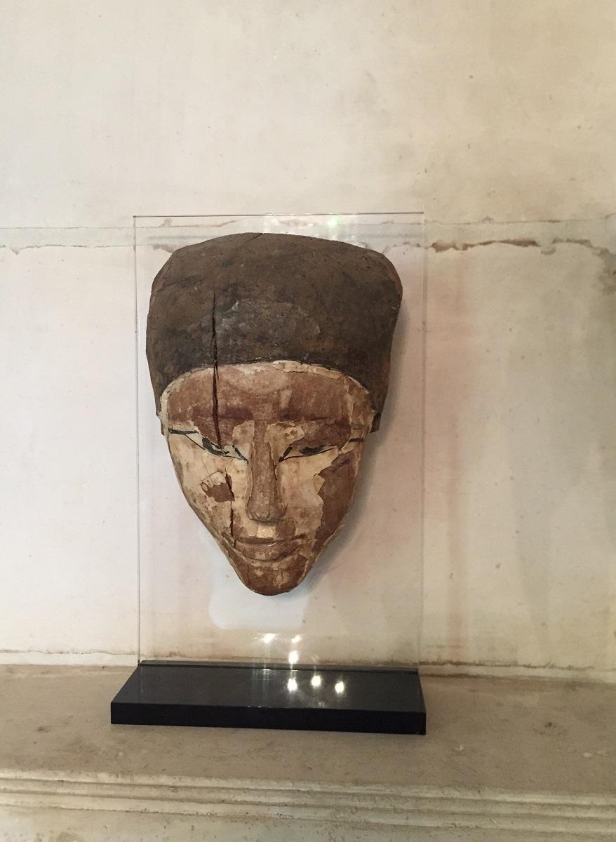 Sarcophagus Mask Egypt In Good Condition In Vosselaar, BE