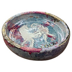 Sardinian polychrome ceramics by Claudio Pulli for Isola. Italy 1970s