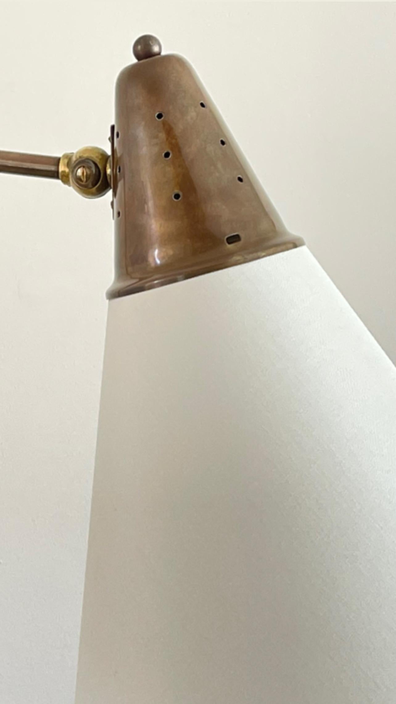 Mid-20th Century Sarfatti Attributed Floor Lamp