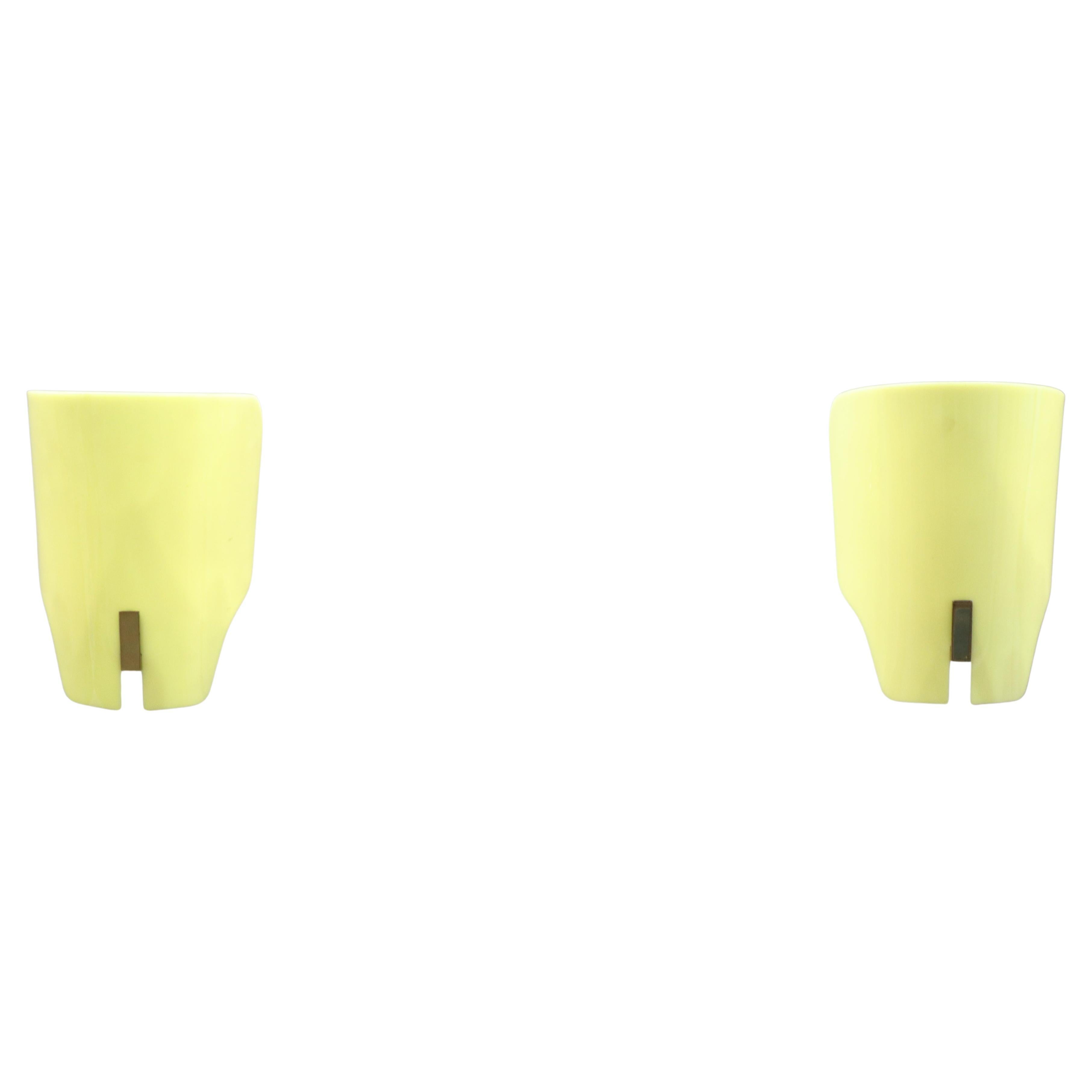 Sarfatti for Arteluce del 1950 Coppia Appliques Metacrilato model 167 PX in vendita