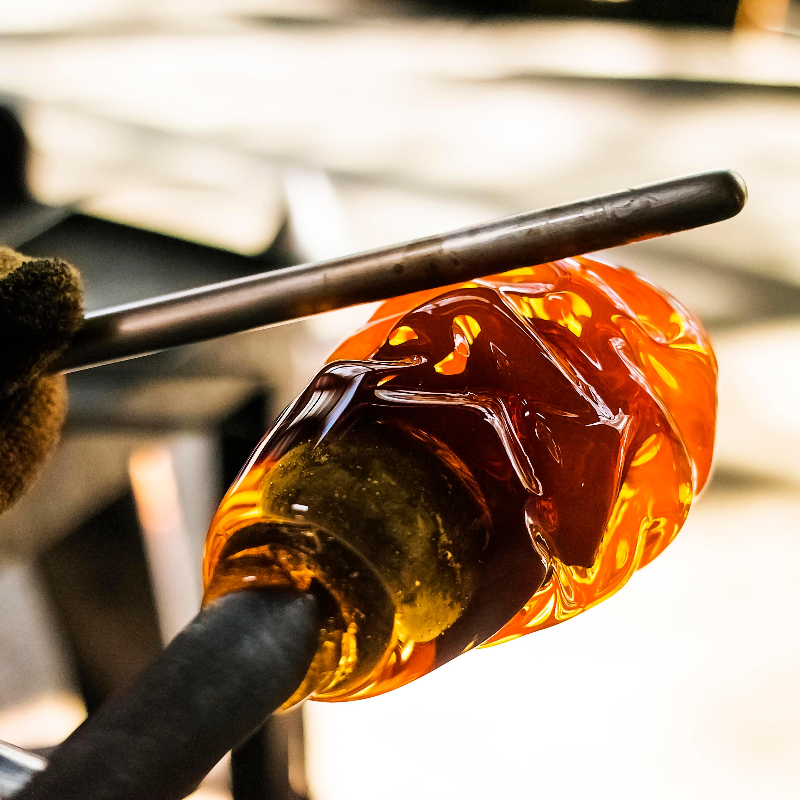 Small Sargasso Happy Pendant Light, Hand Blown Glass - Made to Order In New Condition In Aliso Viejo, CA