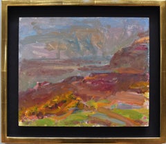 Dorset Seascape, Easter by Sargy Mann - oil on board, pre 2005
