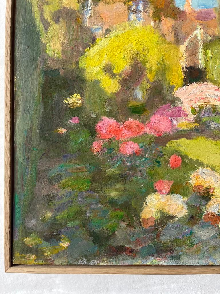 Sargy Mann, Modern British, Camberwell School of Art, Dorset cottage landscape 3