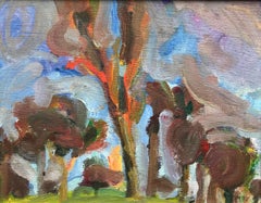 Sargy Mann, Impressionist landscape, Bristol