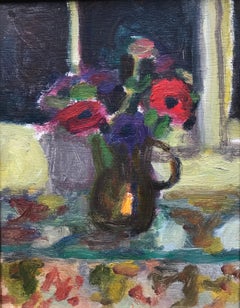 Sargy Mann, Still life of Anemones