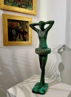 "Ballerina" Bronze Sculpture 15" x 6" x 3" inch by Sarkis Tossonian
