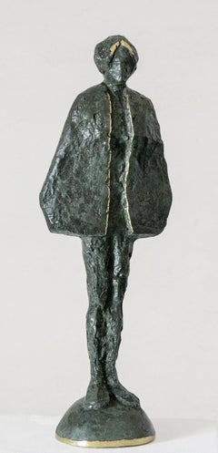 Scultura in bronzo "Berta" 14" x 5,5" x 2" pollici di Sarkis Tossonian