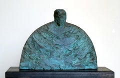 „Clergyman“ Bronzeskulptur „Clergyman“ 11" x 14" x 5" Zoll von Sarkis Tossonian