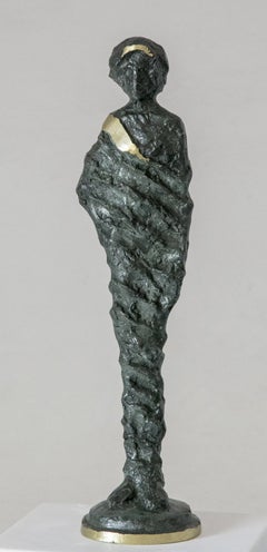 "Coronet" Bronze Sculpture 17" x 4" x 2" inch by Sarkis Tossonian		