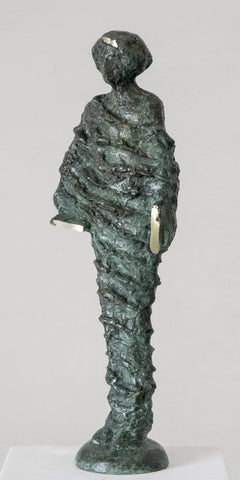 "Graduation II" Bronze Sculpture 17" x 6" x 3" inch by Sarkis Tossonian		