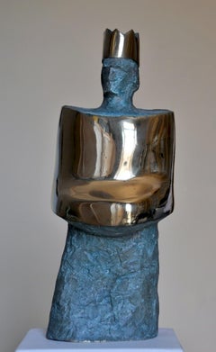 "King II" Bronze Sculpture 16" x 7" x 6" inch by Sarkis Tossonian		