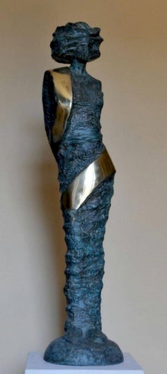 "Adorned I" Bronze Sculpture 44" x 9" x 7" inch by Sarkis Tossonian		