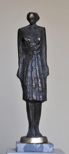 "Soldier" Bronze Sculpture 20" x 5" x 3.5" inch by Sarkis Tossonian