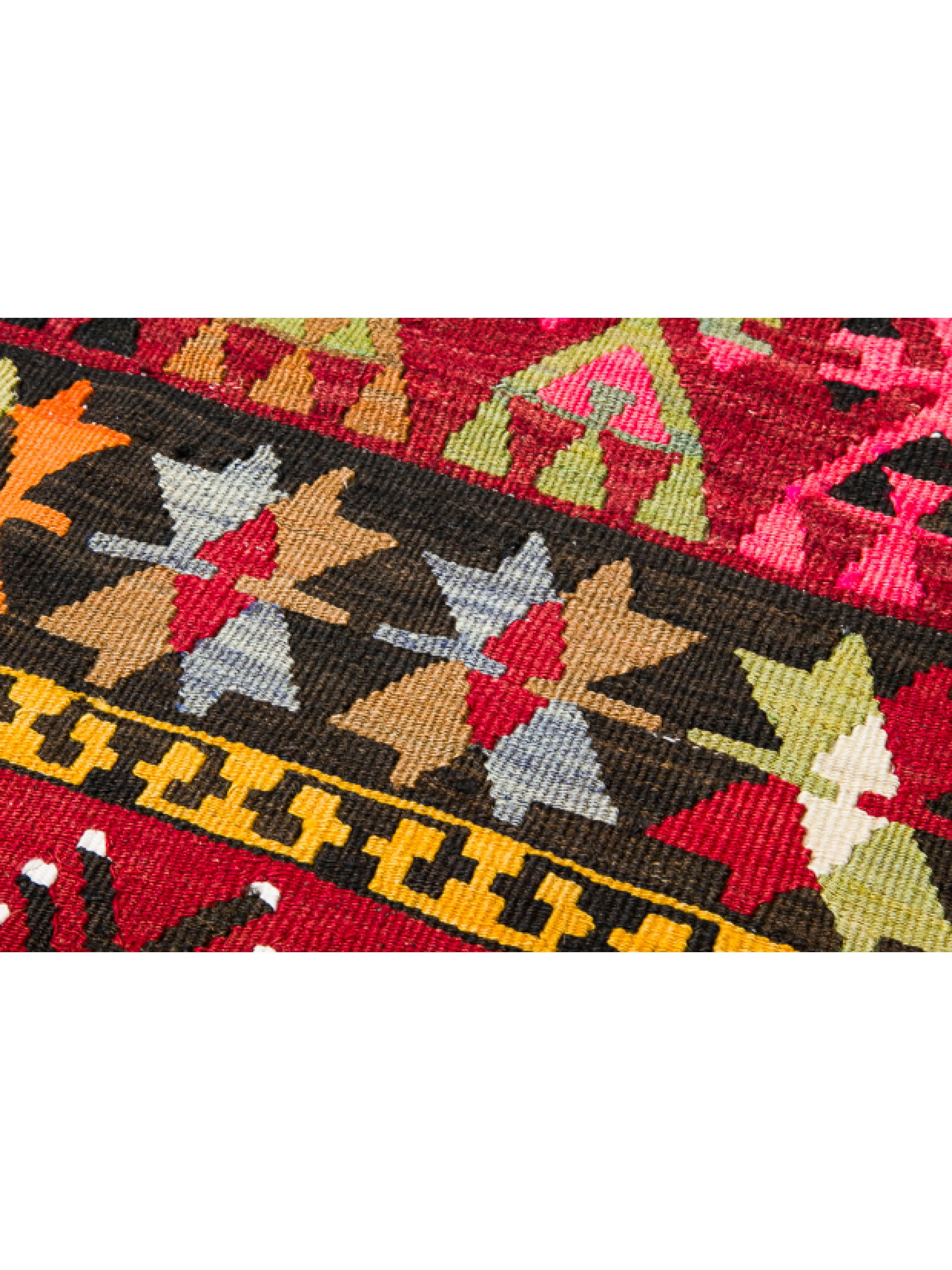 Vintage Sarkisla Sivas Kilim Central Anatolian Rug Sharkisla Turkish Carpet For Sale 2