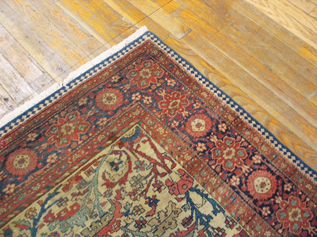 Alfombra persa Sarouk Farahan de principios del siglo XX ( 4'3