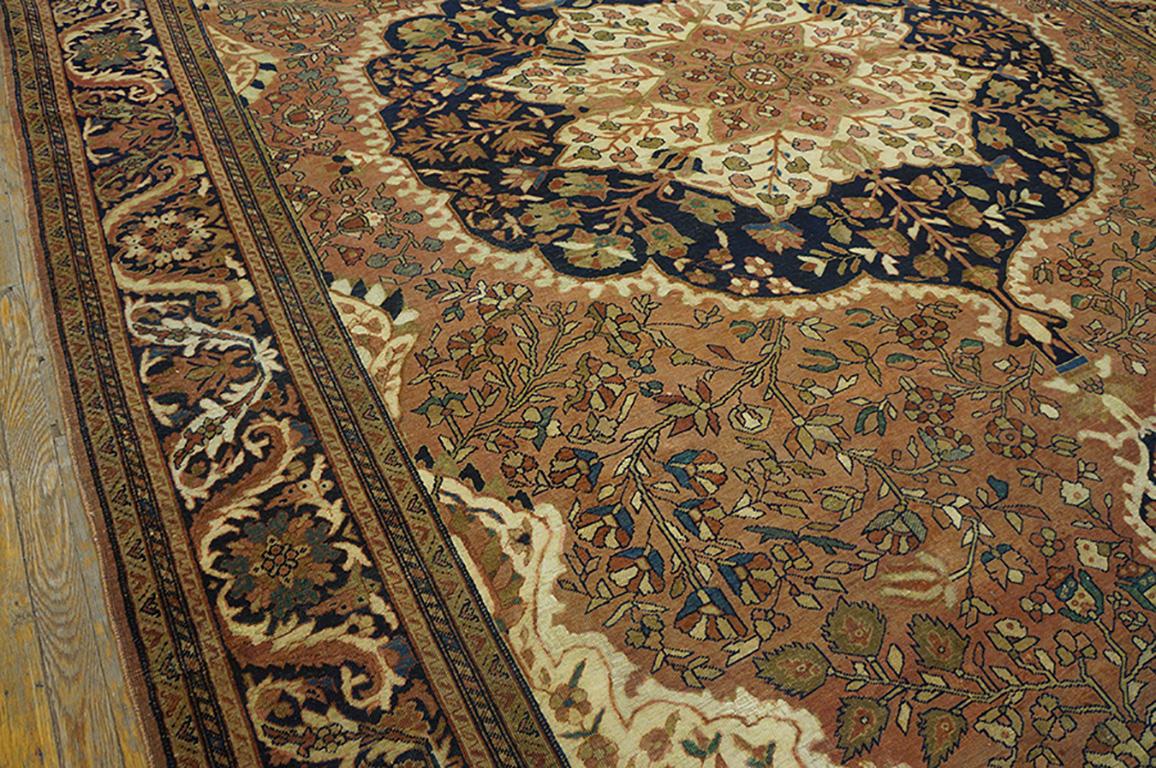 Early 20th Century Persian Sarouk Farahan Carpet ( 9'3