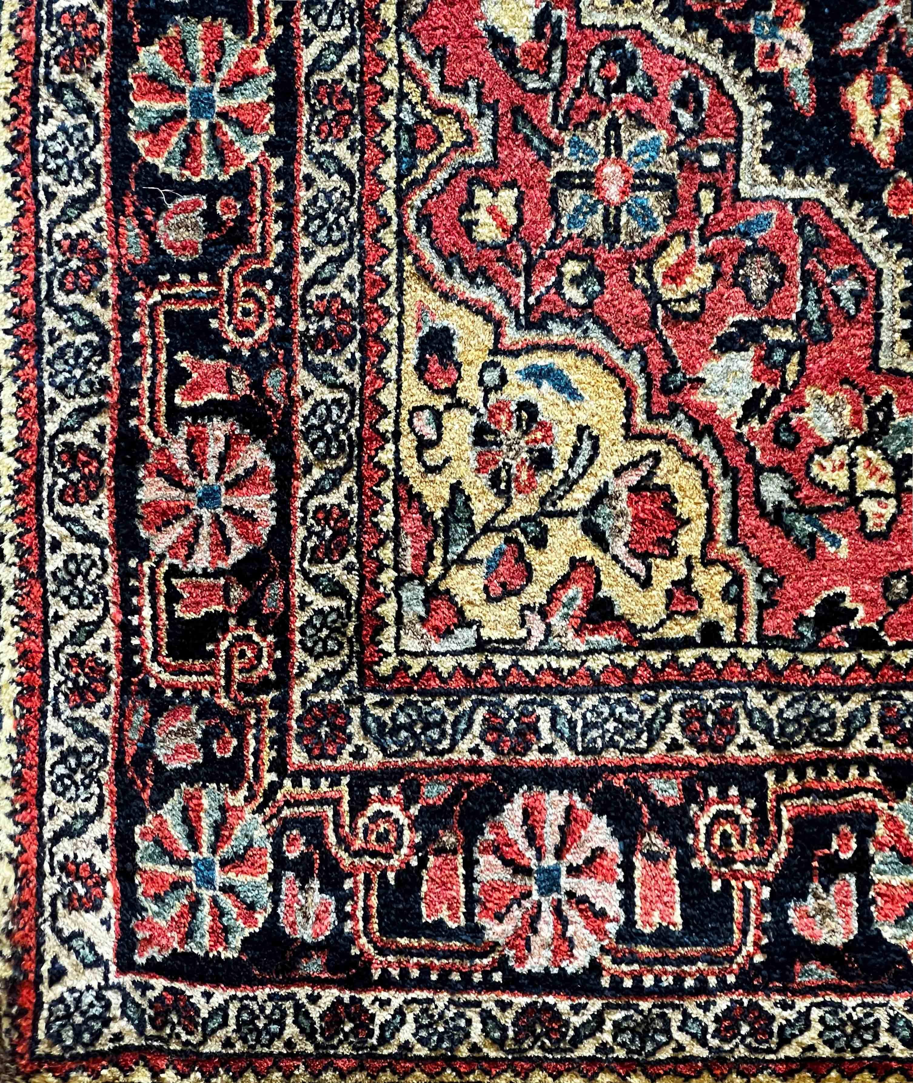 Sarouk Perserteppich aus Wolle - N° 1225 (Sarouk Farahan) im Angebot