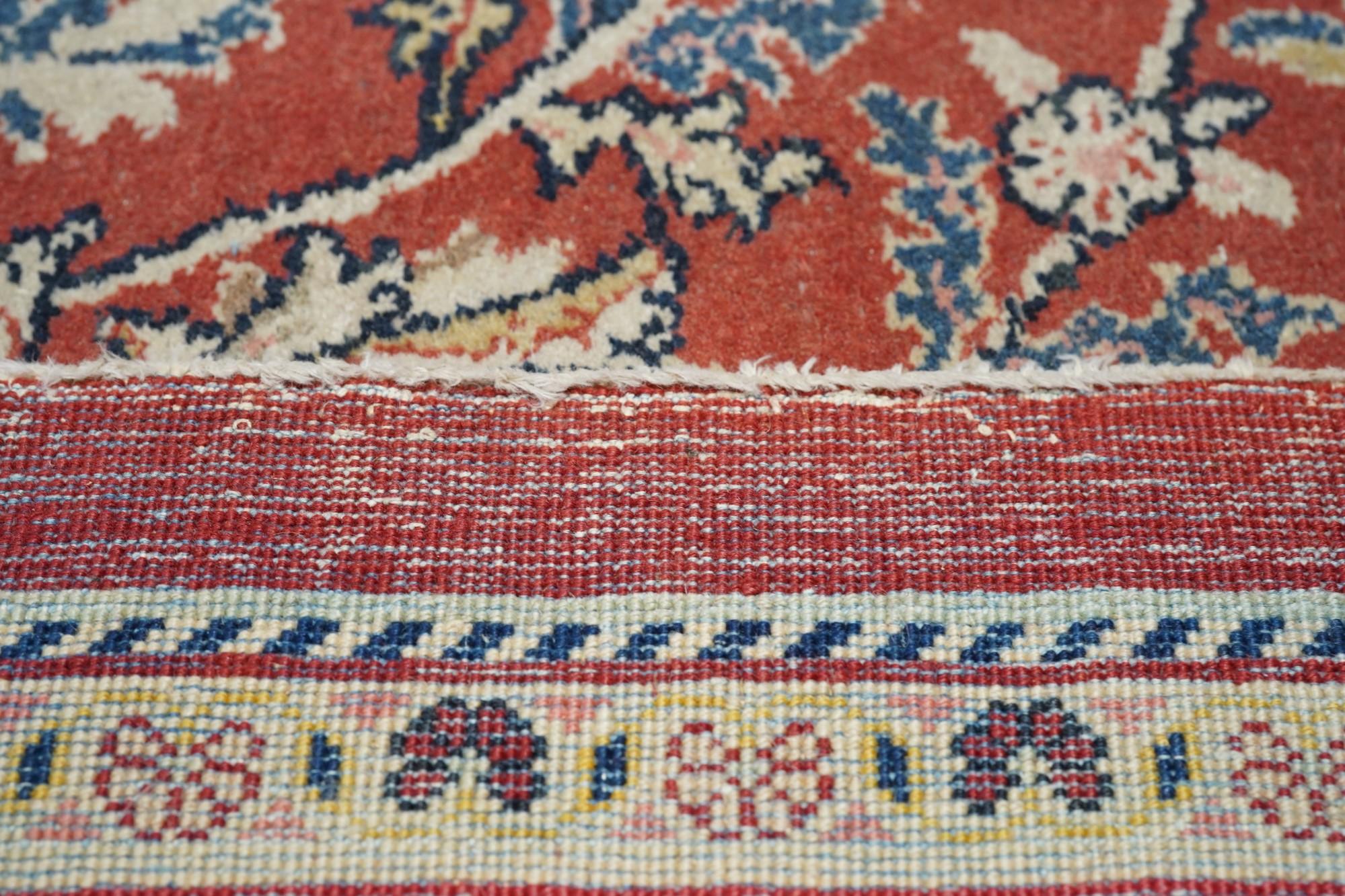Alfombra Sarouk Vintage 10'2'' x 12'10'' en venta 8