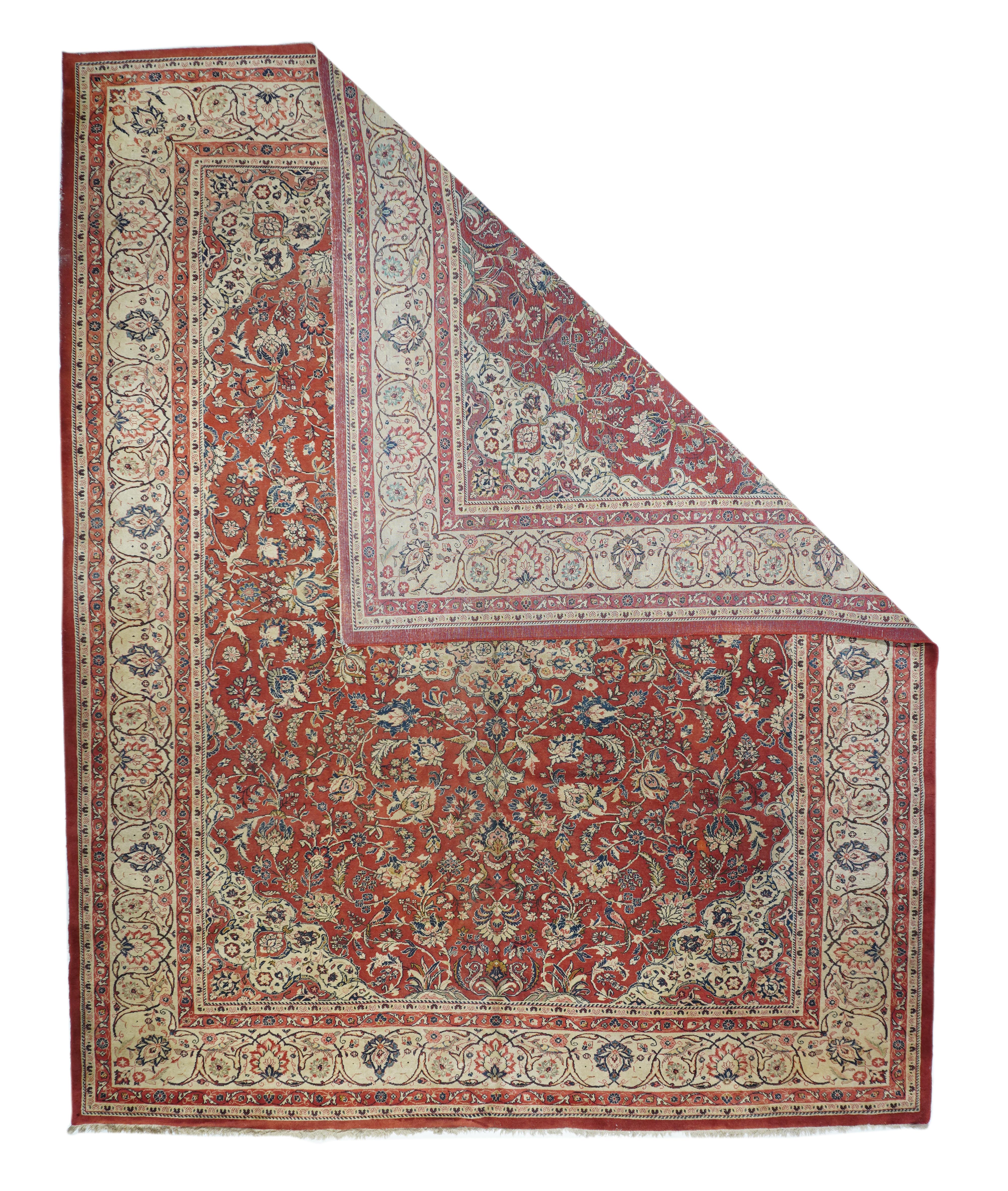 Sarouk rug 10'2'' x 12'10''.