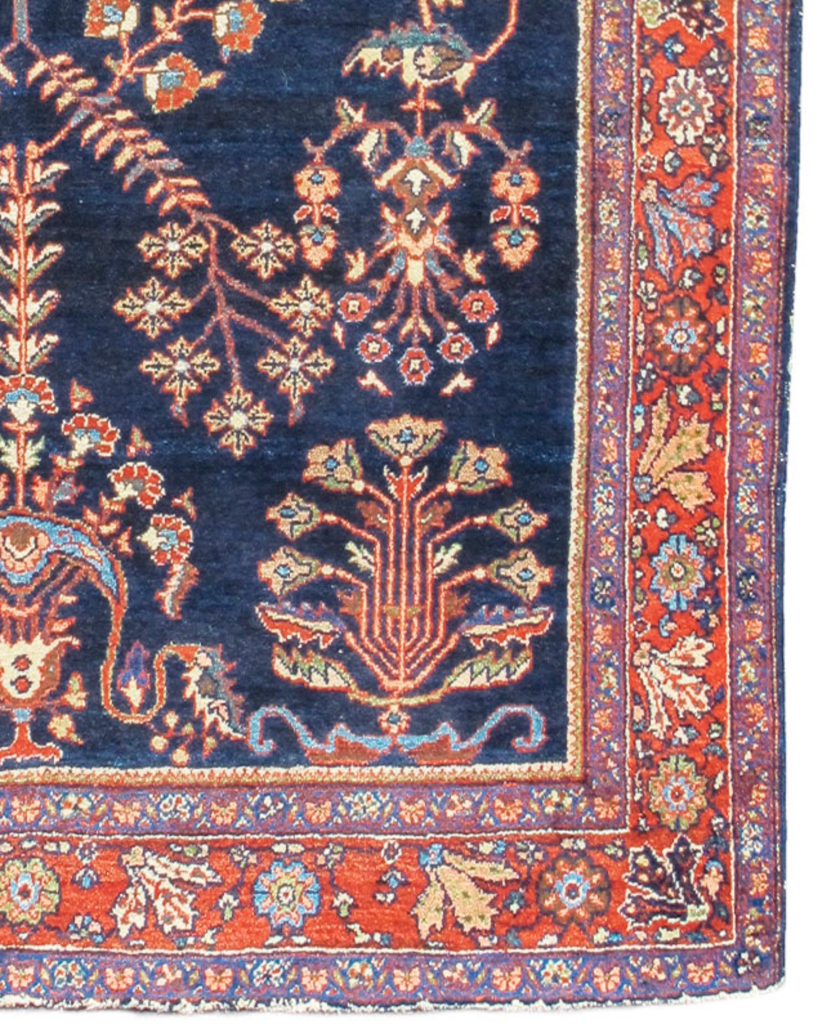 Wool Sarouk Rug, Early 20th Century For Sale