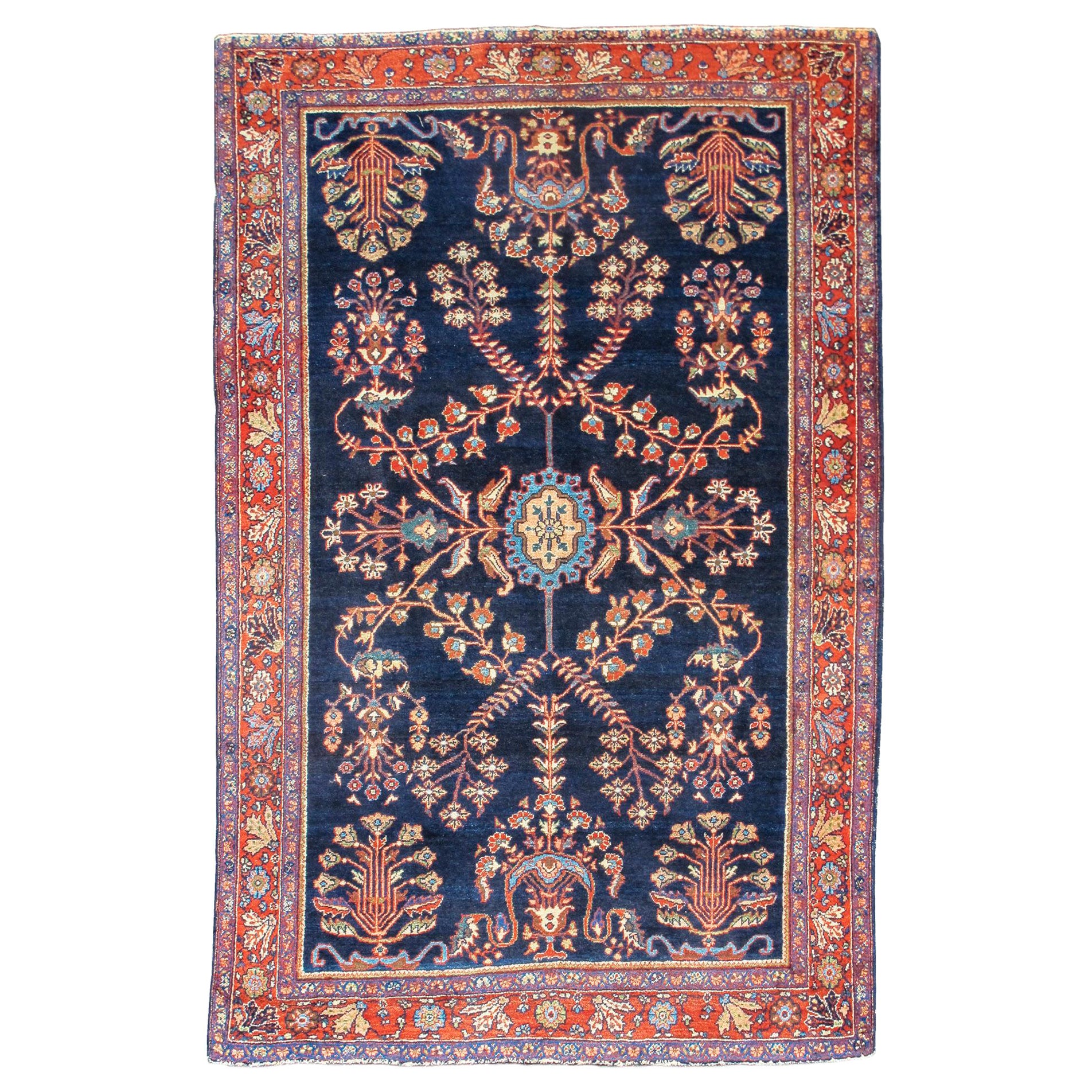 Alfombra Sarouk, principios del siglo XX en venta