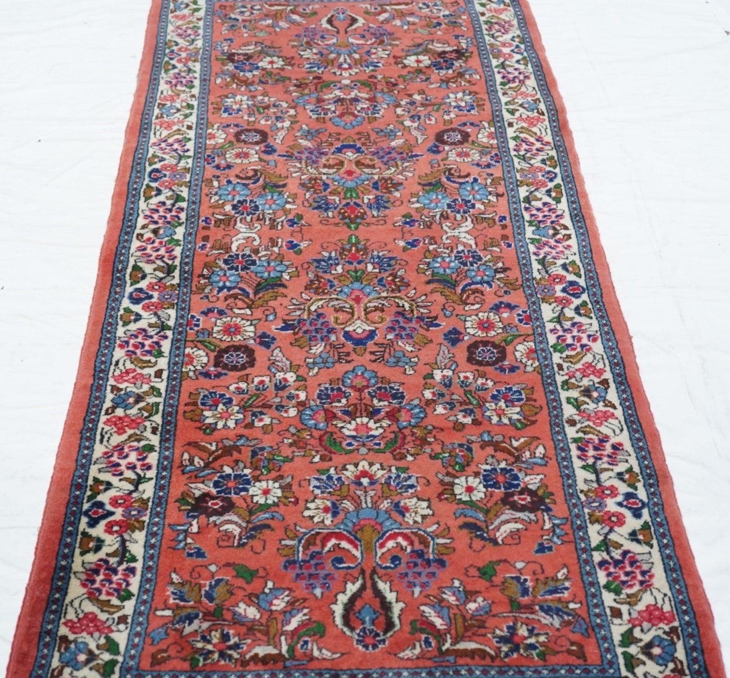 Sarouk-Läufer 2'10'' x 7'1'' im Angebot 1