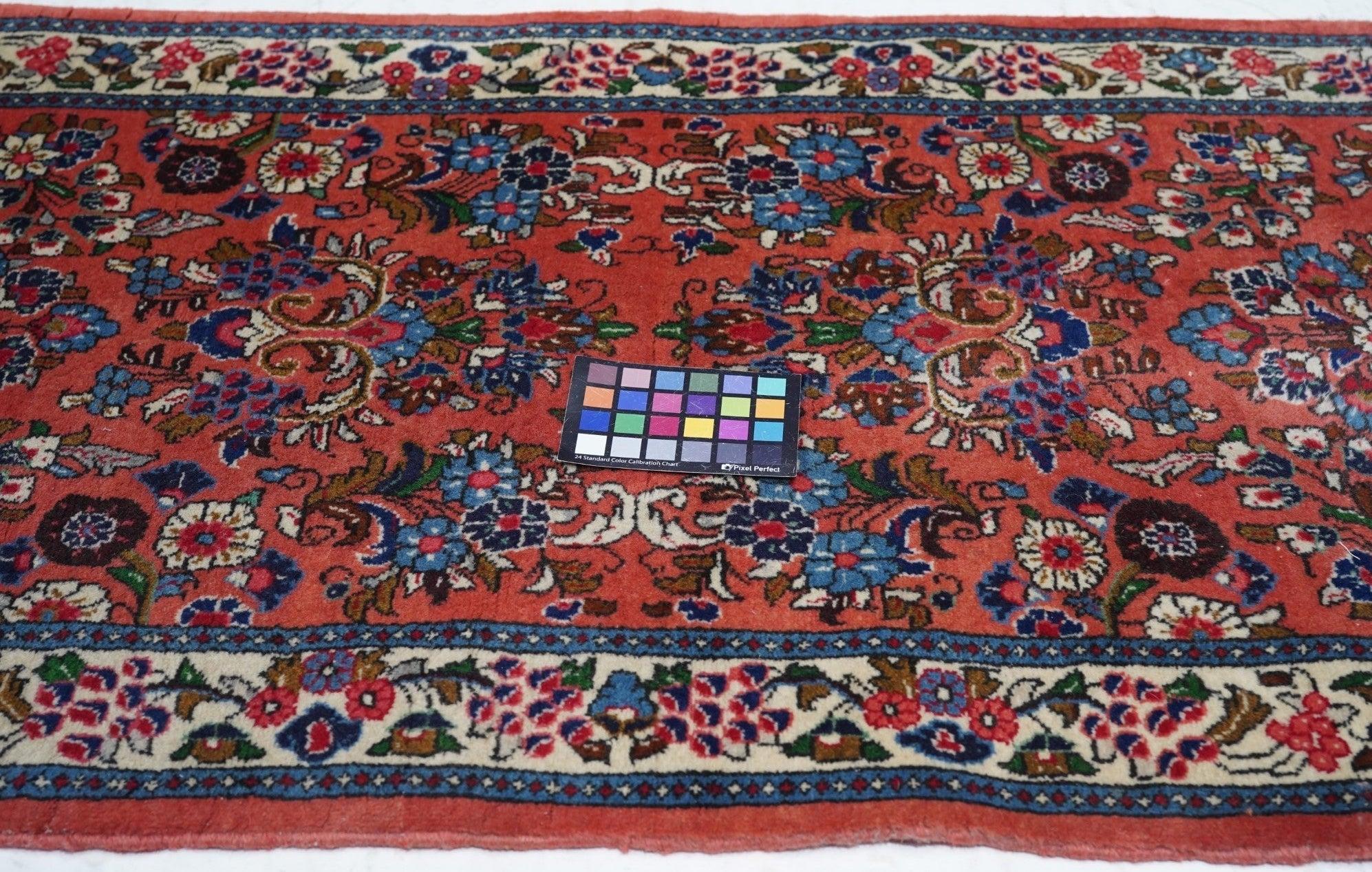 Sarouk-Läufer 2'10'' x 7'1'' im Angebot 2